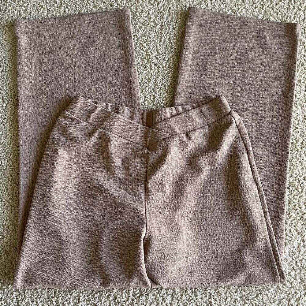 No-brand Women's Tan and Brown Trousers